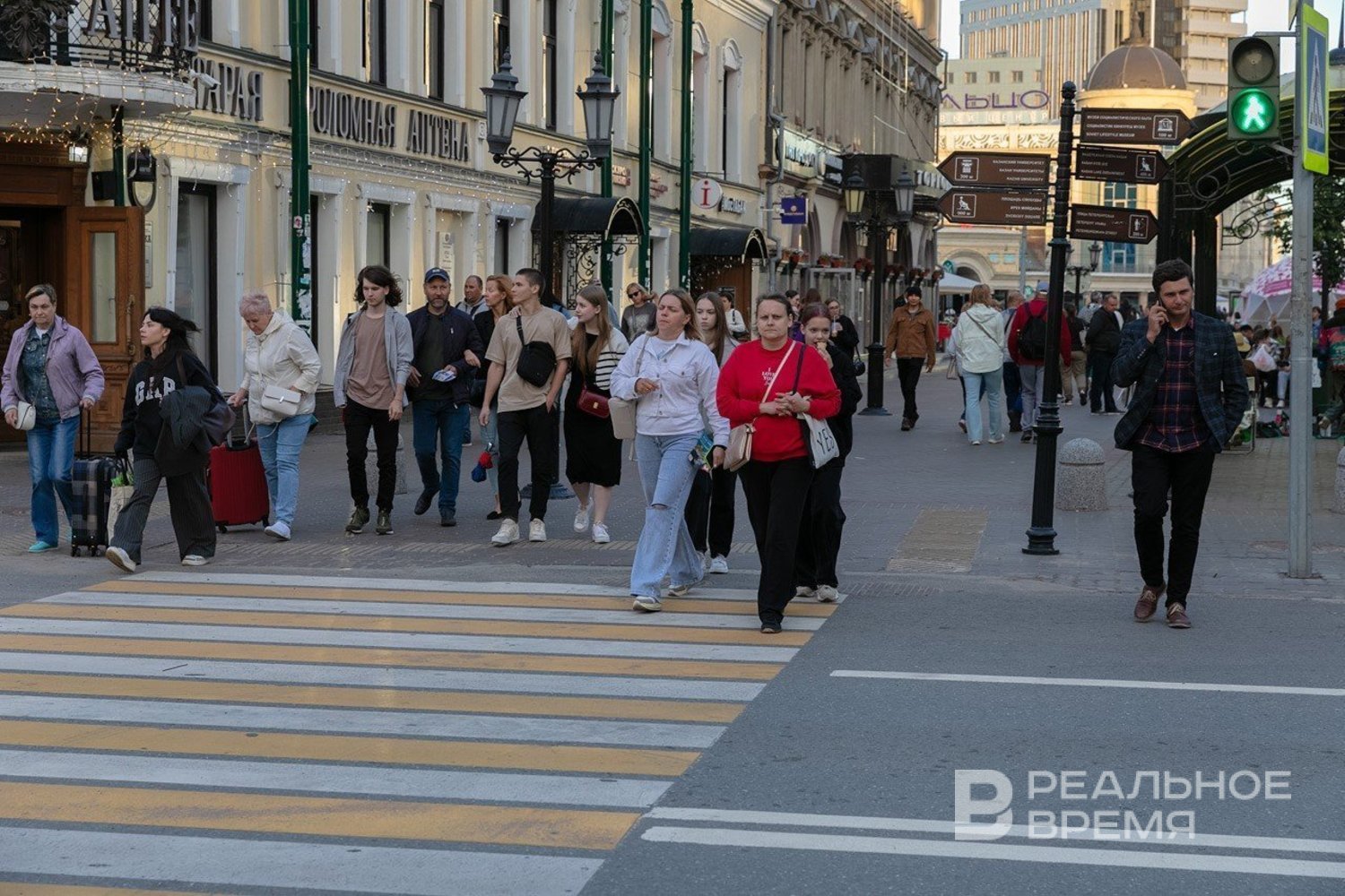 Турператоры предложили создать регламент работы на улице Баумана в Казани