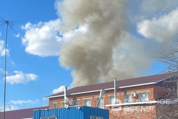 В Казани на улице Тэцевской произошел пожар