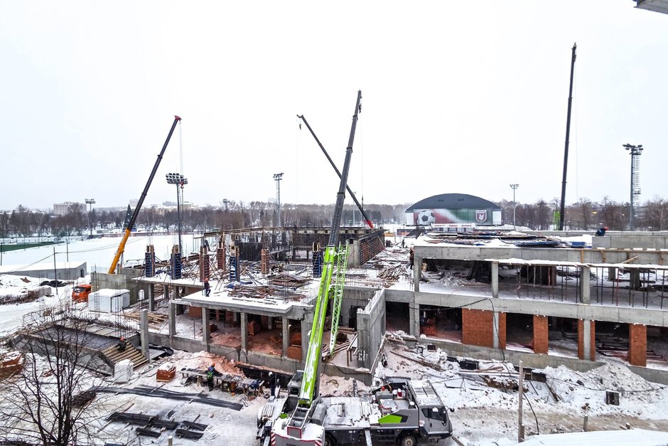 «Рубин» показал строительство третьего объекта на клубной базе