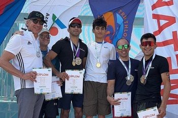 Президент СК «Синтез» Ирек Зиннуров завоевал серебро в Международном турнире по акватлону