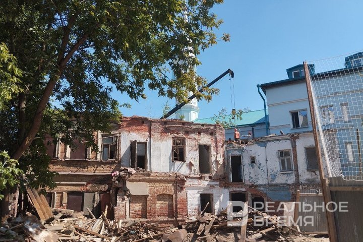 В Казани началась реставрация исторического здания усадьбы Халитовых