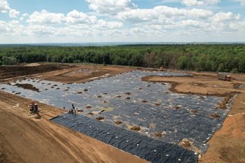 Реконструкция полигона промышленных отходов НКНХ близится к завершению