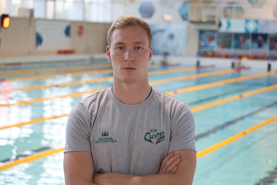 Андрей Минаков готовится ко второму этапу Кубка России по плаванию