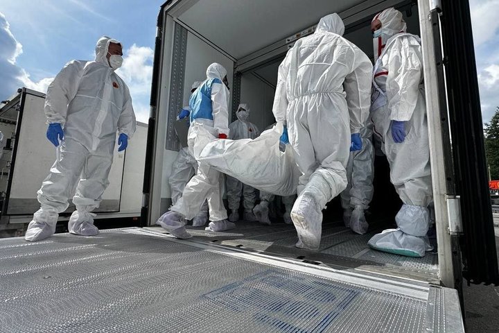 Россия передала Украине 1000 тел погибших бойцов