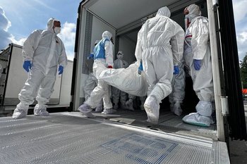 Россия передала Украине 1000 тел погибших бойцов