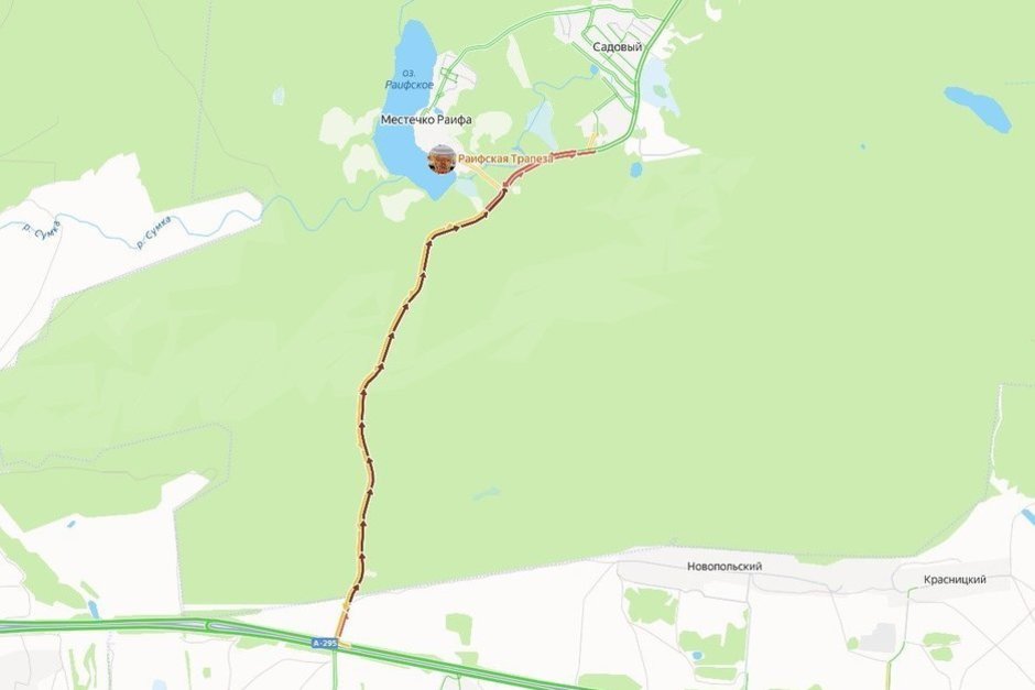 У Раифского монастыря установят дорожные знаки о запрете остановки