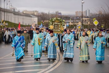 В Казани 21 июля ограничат движение транспорта из-за крестного хода с Казанской иконой Божией Матери