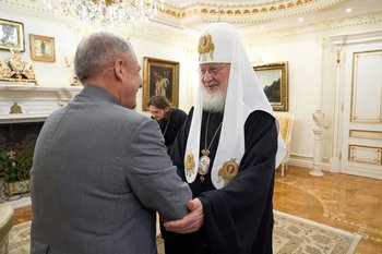 Патриарх Кирилл прибыл в Казань