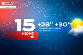 Сегодня в Казани до +30 градусов и без осадков