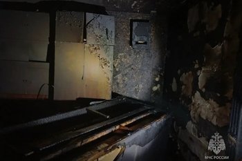 В Нижнекамске спасли пенсионерку из горящей квартиры