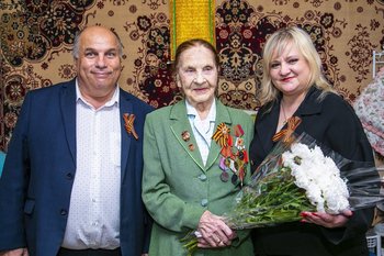 Энергокомпания ТГК-16 поздравила тружеников тыла с Днем Победы