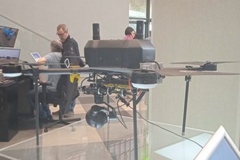 В Иннополисе презентовали привязной дрон для ГИБДД