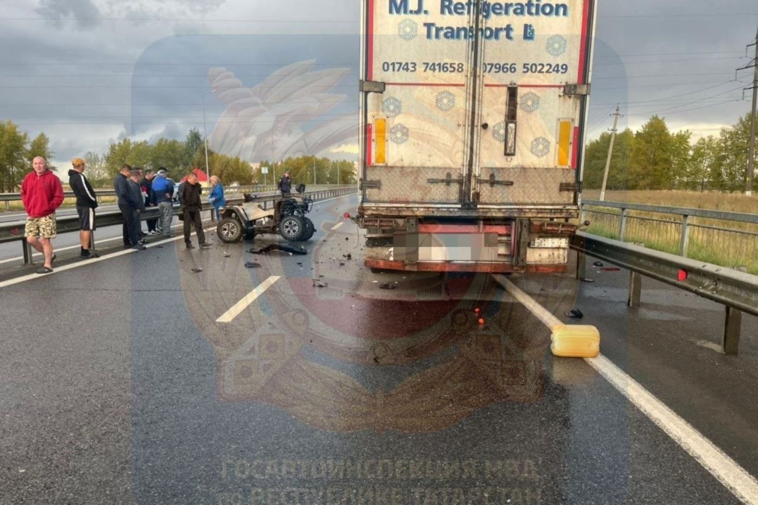 В Татарстане на трассе М-7 произошла смертельная авария