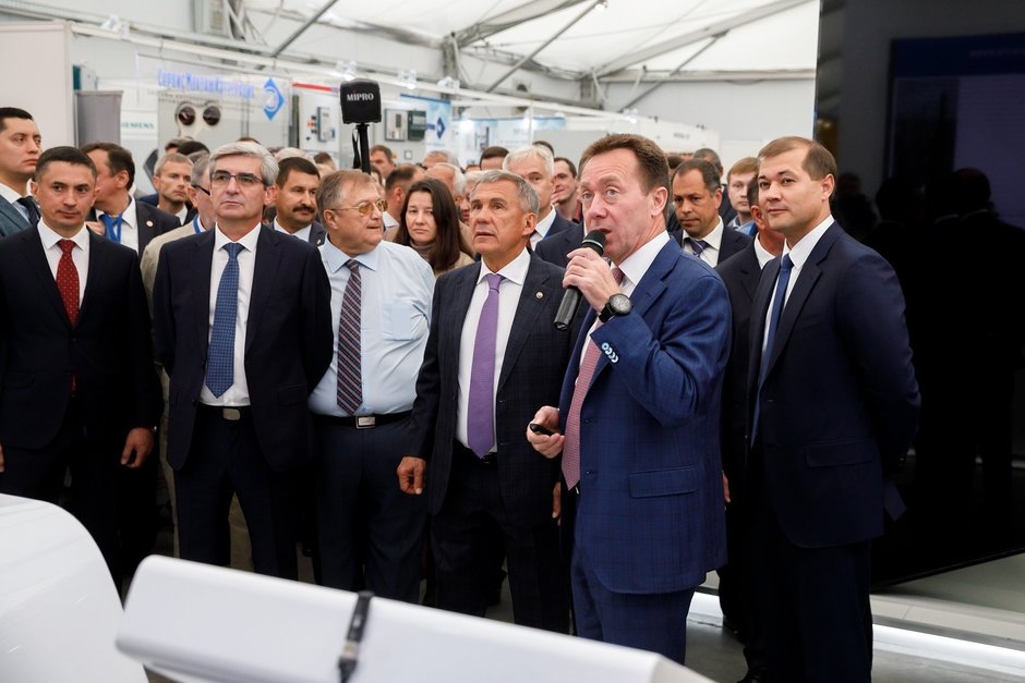 Сентябрь 2019г. Участие ГК ТАИФ в специализированной выставке Татарстанского нефтегазохимического форума
