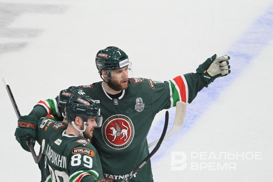 «Ак Барс» разгромил минское «Динамо» в третьем матче серии в Казани