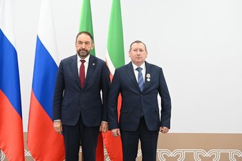 Энергетик ТГК-16 награжден медалью «За доблестный труд»