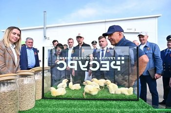 Рустам Минниханов посетил с рабочей поездкой Бугульминский район Татарстана