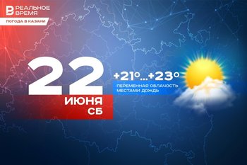 Сегодня в Казани до +23 градусов
