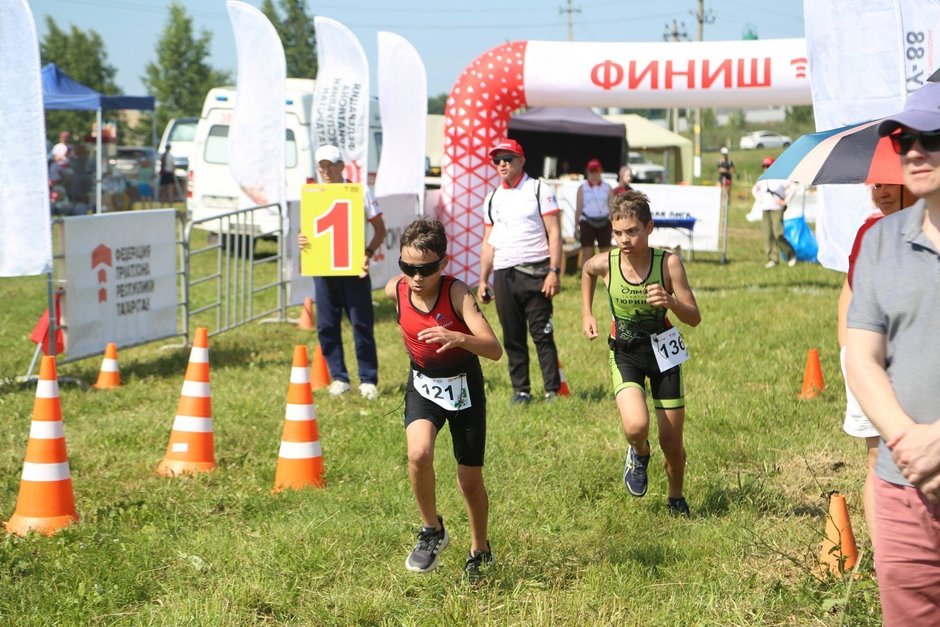 В Кукморе прошел III этап соревнований Детской лиги РТ по триатлону