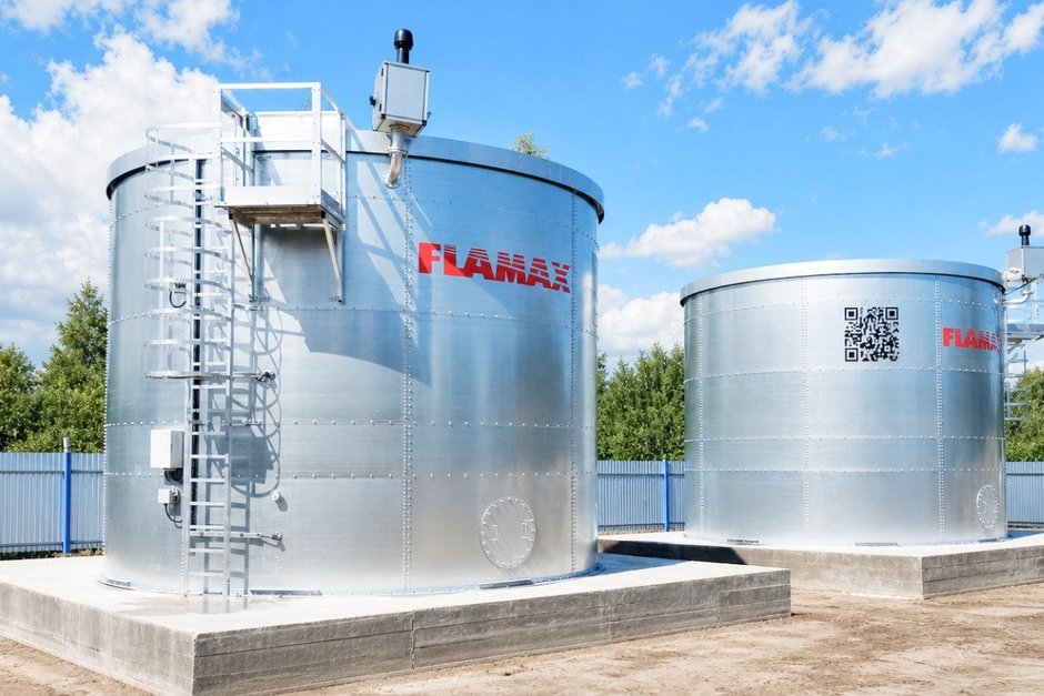 Резервуары FLAMAX установили в Электростали