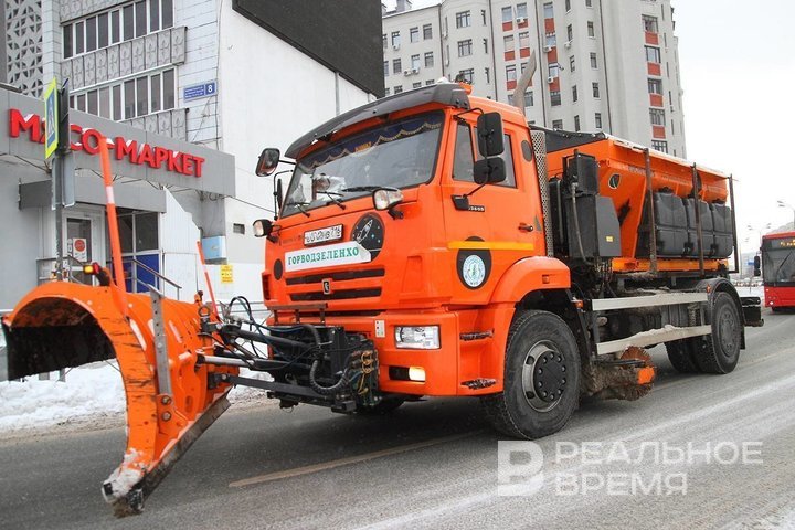 В Казани уменьшилось количество жалоб на уборку снега