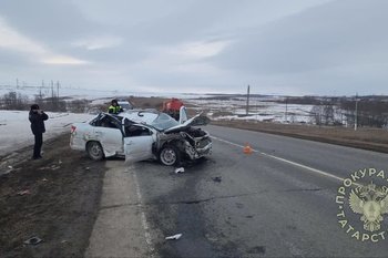 На трассе Казань — Оренбург произошло смертельное ДТП