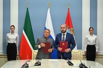 Татарстан и Самарская область договорились о сотрудничестве в экономических и культурных сферах