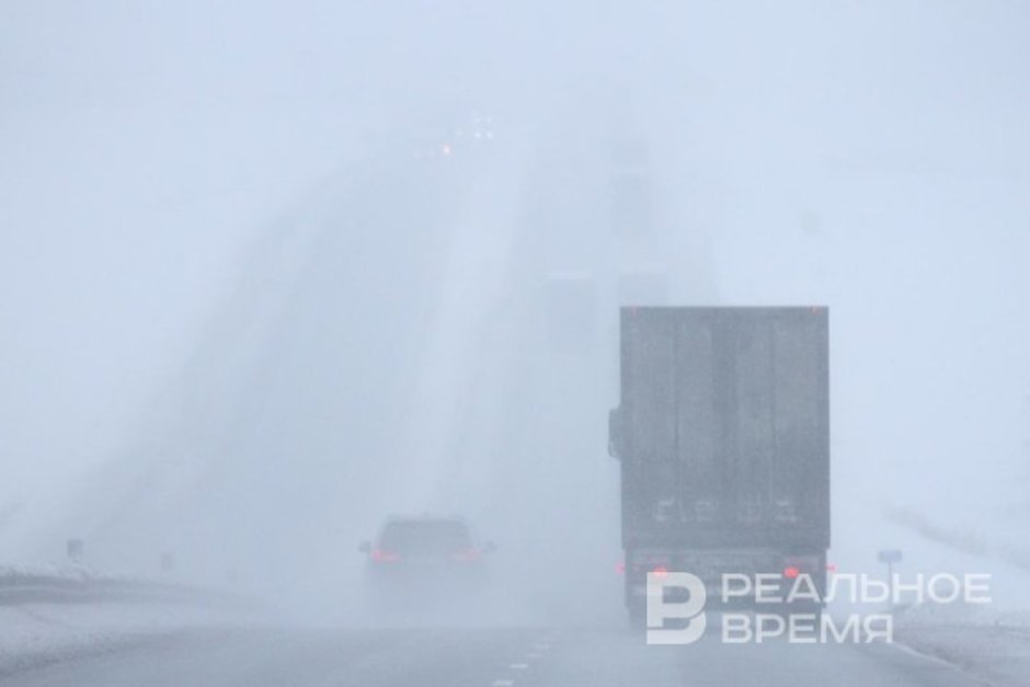 Трассу Алексеевское — Альметьевск закрыли для всех видов транспорта