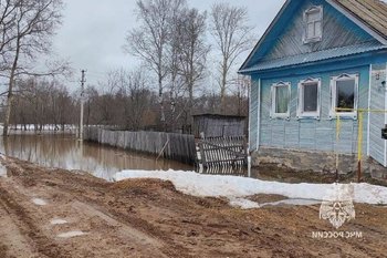 В соседнем с Татарстаном районе Удмуртии ввели режим повышенной готовности из-за угрозы паводка