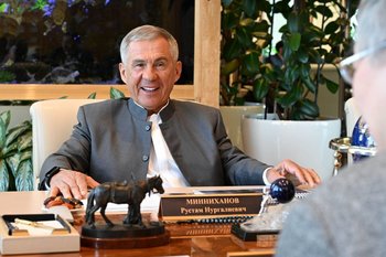 Минниханов обсудил с инвестором создание курорта «Казань марина»