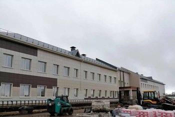 В Буинске строится современная школа на 192 места за 766 млн рублей