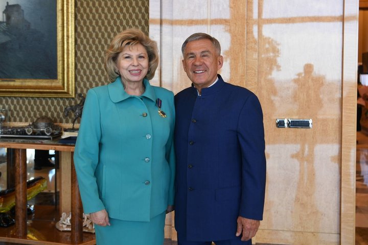 Минниханов обсудил с Москальковой вопросы поддержки участников СВО