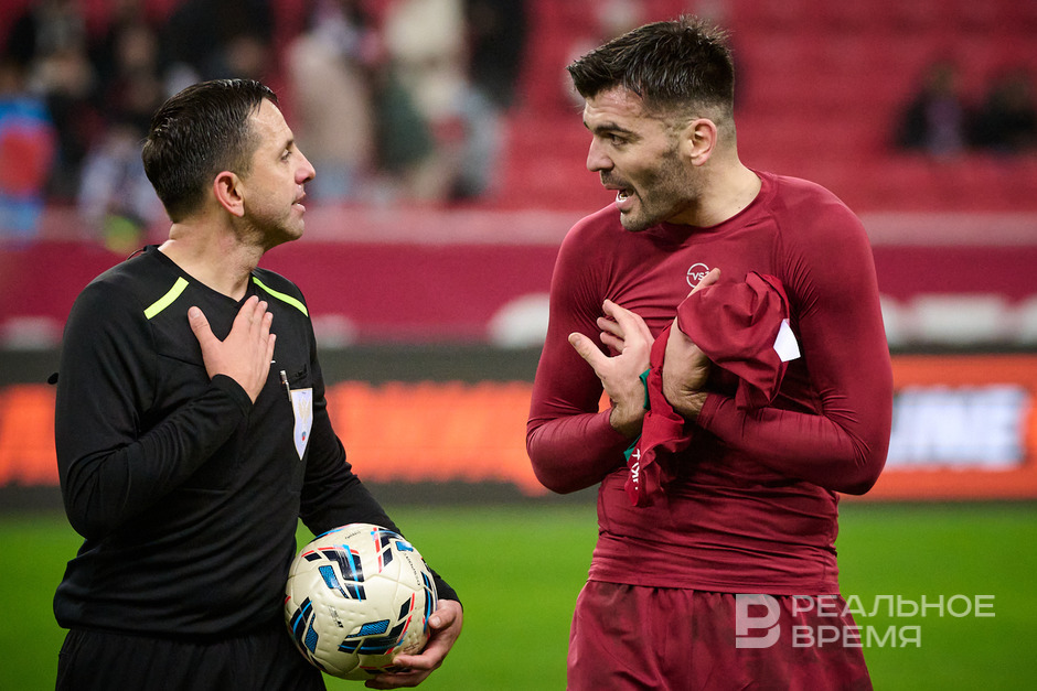 "Рубин" пожаловался на судейство с "Ахматом" по двум эпизодам