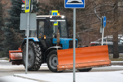 За ночь из Казани вывезли 5 тонн снега