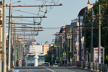 В Казани изменено движение троллейбусов из-за повреждения контактной сети