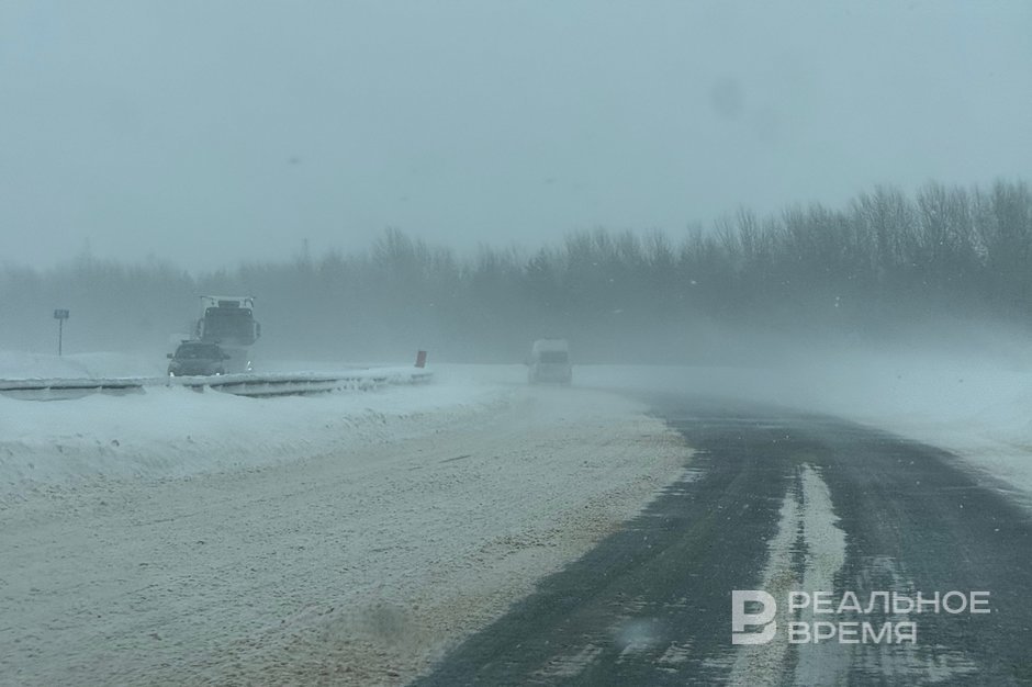 20 февраля в Татарстане ожидаются снег и метель