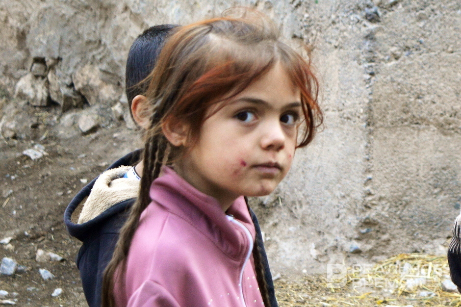 Девочка в Таджикистане