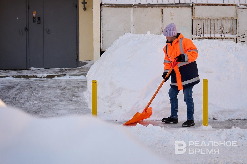 В Казани за сутки вывезли более 31 тыс. тонн снега