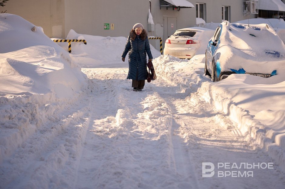 В Татарстане ночная температура ожидается в пределах от -25°C до -35°C