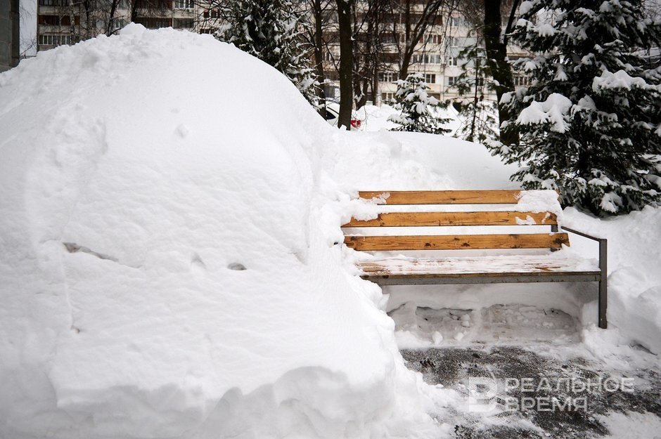 В Набережных Челнах за три дня вывезли почти 19 тыс. м³ снега