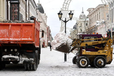 Из Казани с начала года вывезли 84,5 тыс. тонн снега