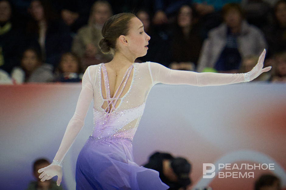 Дина Хуснутдинова победила на этапе Гран-при России в Казани, Садкова — вторая