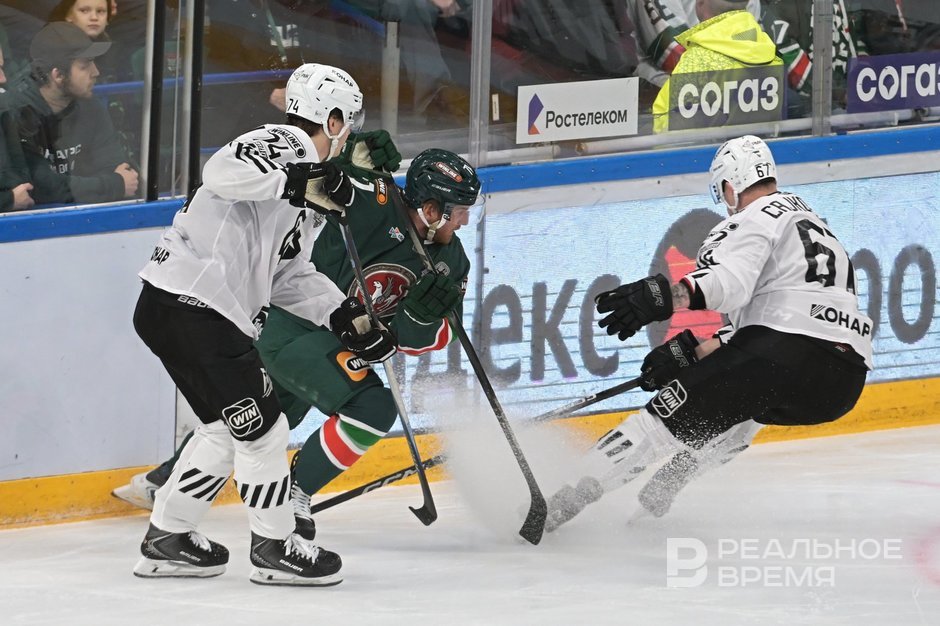 «Трактор» выиграл третий матч серии с казанским «Ак Барсом» в плей-офф