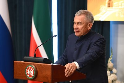 Минниханов возглавил список кандидатов от «ЕР» в Татарстане на думских выборах