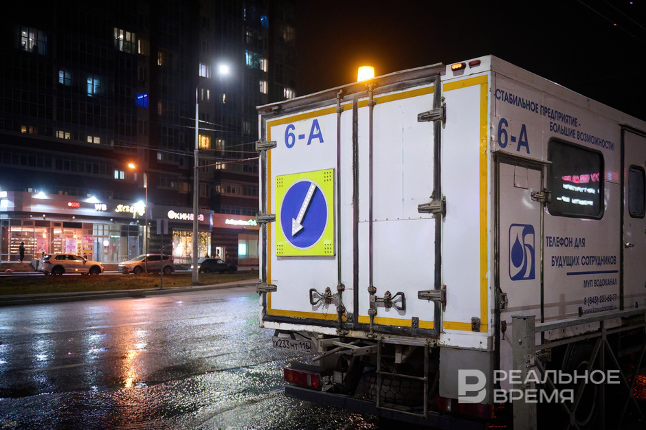 Завтра в связи с аварией на водопроводе по улице Фучика в Казани ограничат движение транспорта
