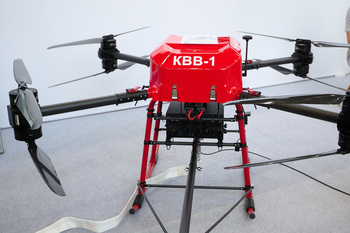 «Ростех» показал, как работает дрон-пожарный: в Казани их пока не появится