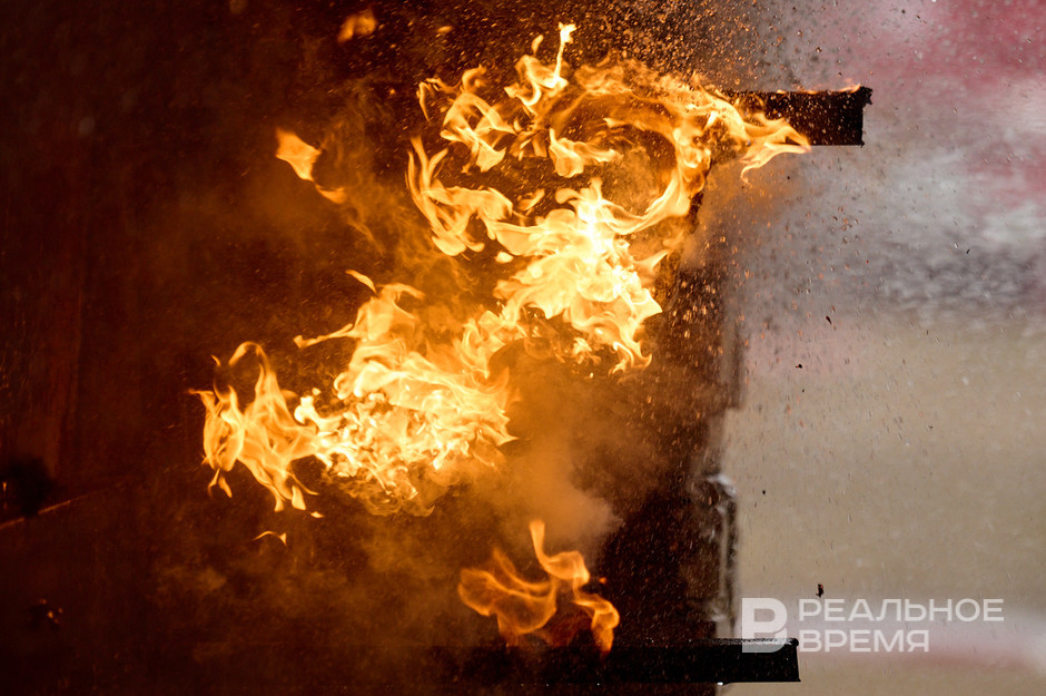 В Татарстане за сутки произошло 9 пожаров