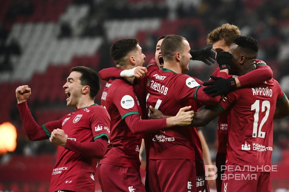 «Рубин» впервые в сезоне вошел в топ-5 по ожидаемым голам