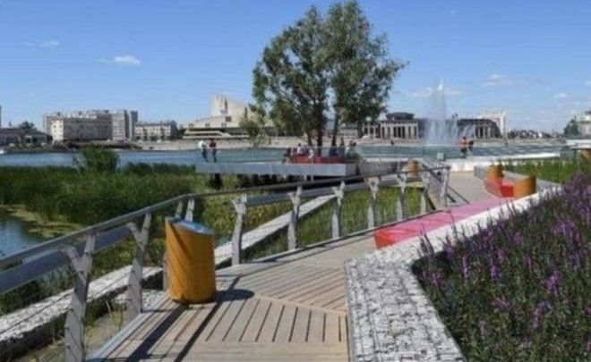 В Казани благоустроят набережную озера Кабан и сквер Толстого