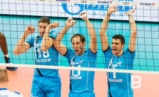 Казанский «Зенит» сегодня проведет первый матч в «Финале шести» чемпионата России по волейболу